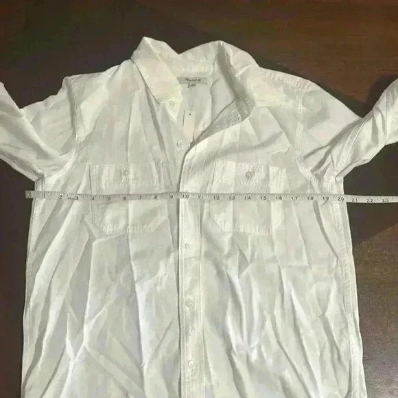 MADEWELL Relaxed Button-Up Shirt - Picture 10 of 12